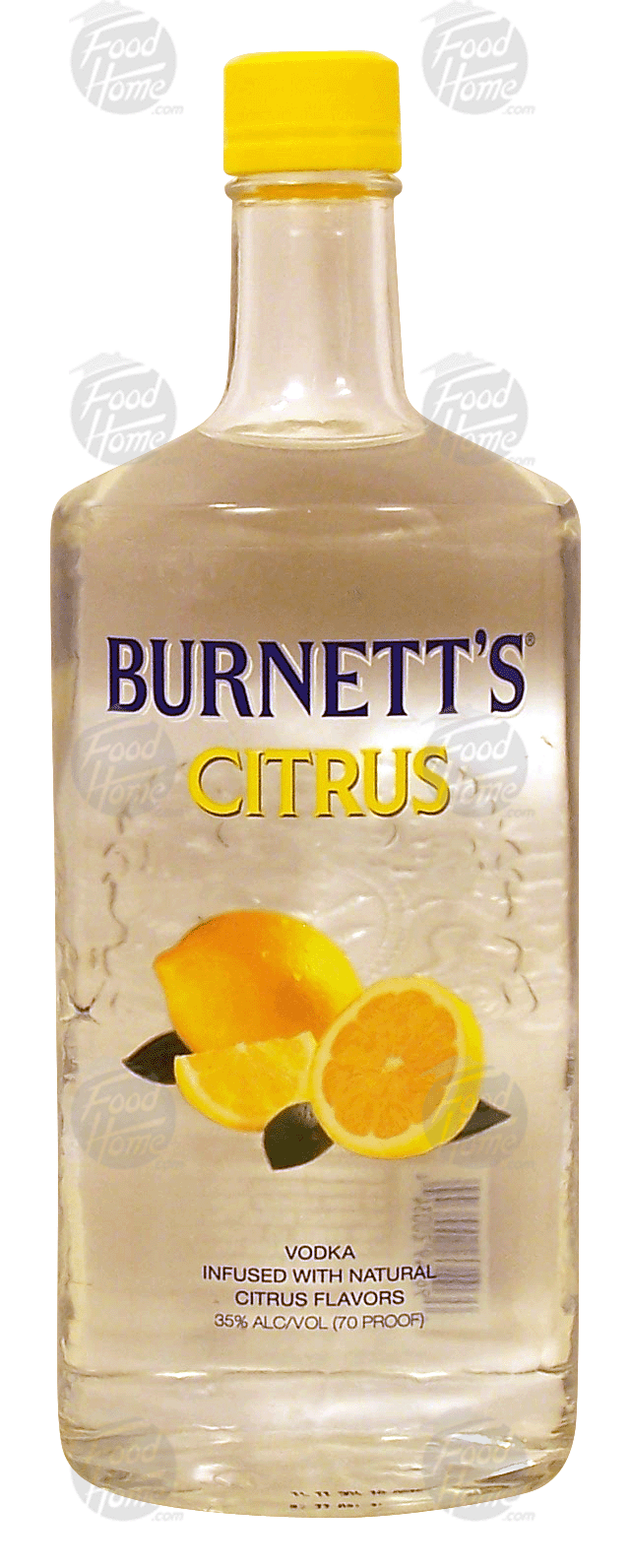 Burnett's  citrus flavor vodka, 35% alc. by vol. Full-Size Picture